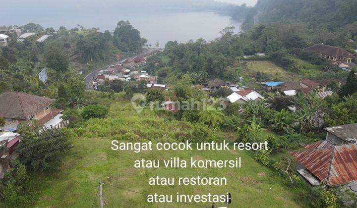 Tanah full view danau di jalan utama Bedugul akses jalan 10 meter 2