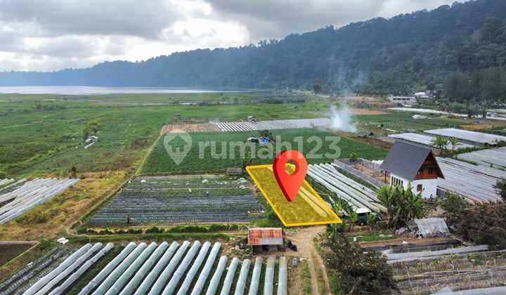 Small Land View of Lake Buyan Bedugul with Complete SHM