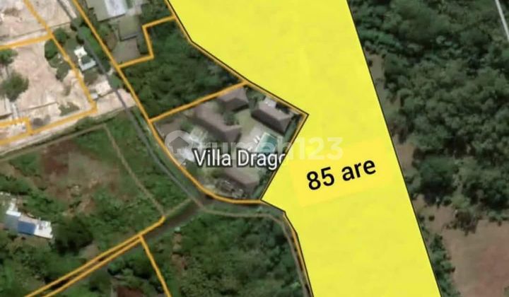 Tanah 8500m2 Akses Jalan Aspal Dekat Resort Uluwatu