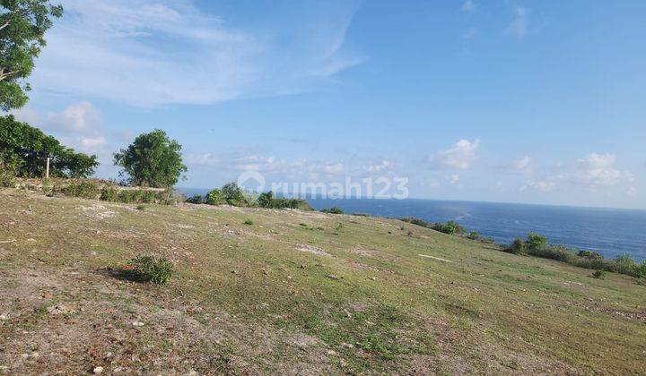 Tanah los tebing pantai melasti lokasi strategis, Akses jalan 6 meter 1