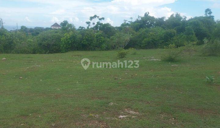 Tanah kontur datar view laut di Ungasan, 5 menit ke pantai Melasti 1