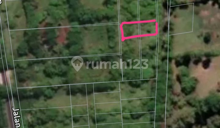 Tanah 291m² Dekat Pantai Balangan, Lingkungan Villa