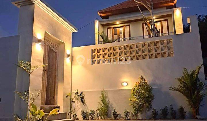 Villa Modern Baru Di Ungasan Bangunan 2 Lantai Sudah Full Furnish 1