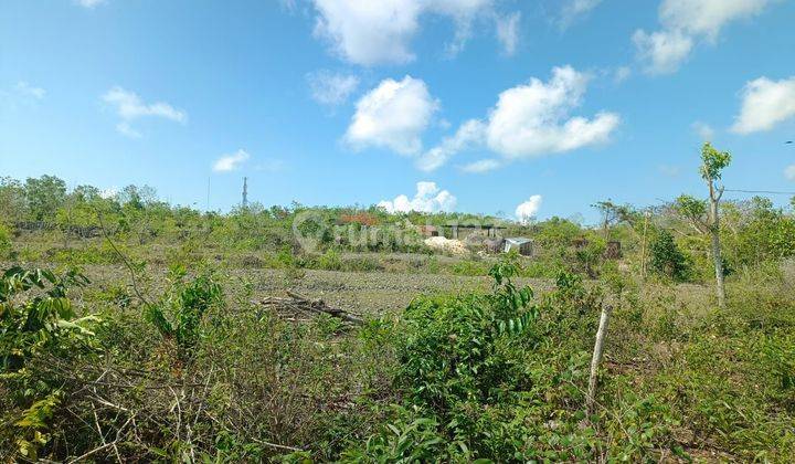 Tanah datar view laut di Jimbaran, akses jalan 7 meter 1