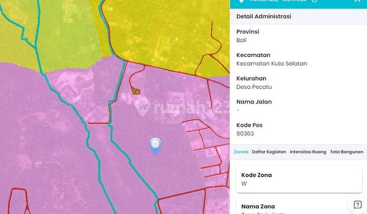 Tanah Komersial Eksklusif 4,4 Ha Full View Laut Di Pecatu 14