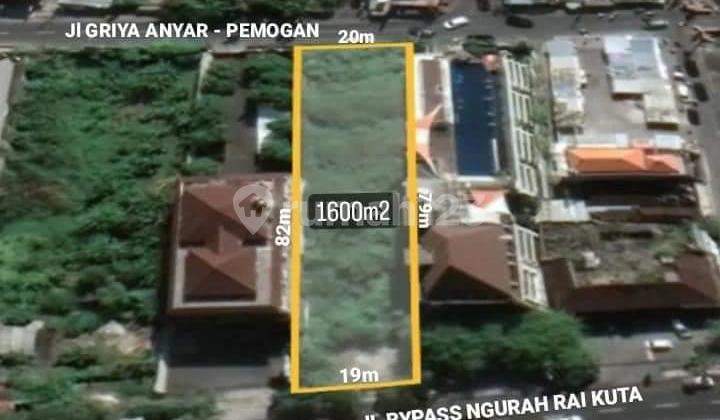 Tanah Komersil By Pass Ngurah Rai Lokasi Premium