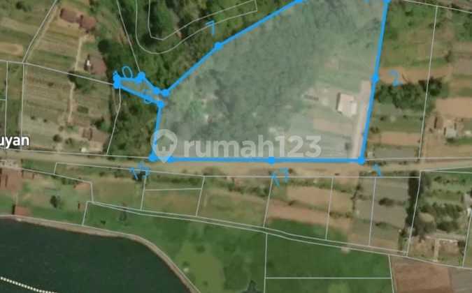 Tanah View Danau Buyan 1,8 Hektar Di Jalan Utama Bedugul 2