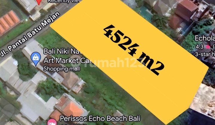 Rare Commercial Land Near Echo Beach Canggu Bali Rare Commercial Land Near Echo Beach Canggu Bali