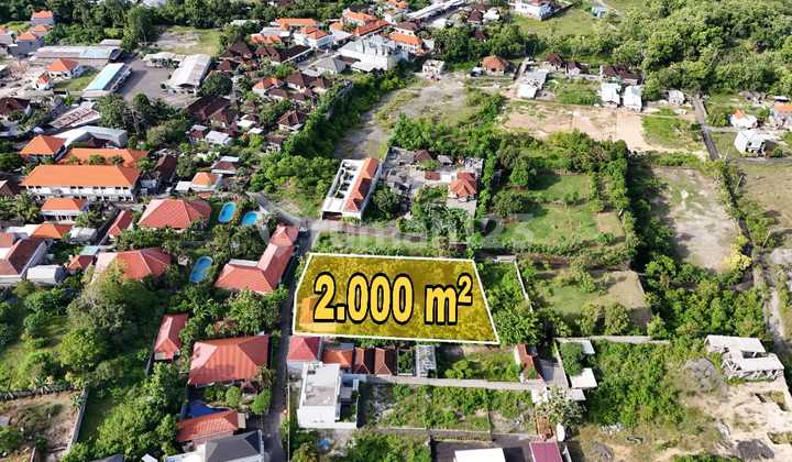 Land 2000m2 Prime Location 6 Minutes to Gunung Payung Beach Bali Land 2000m2 Prime Location 6 Minutes to Gunung Payung Beach Bali