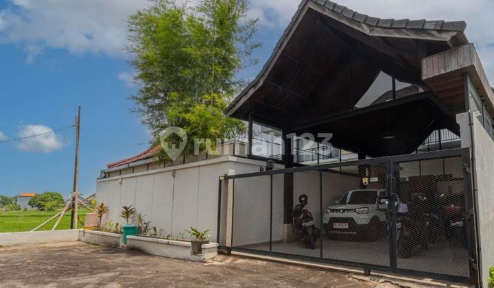 Villa Modern View Sawah Di Sanur Selatan Bali