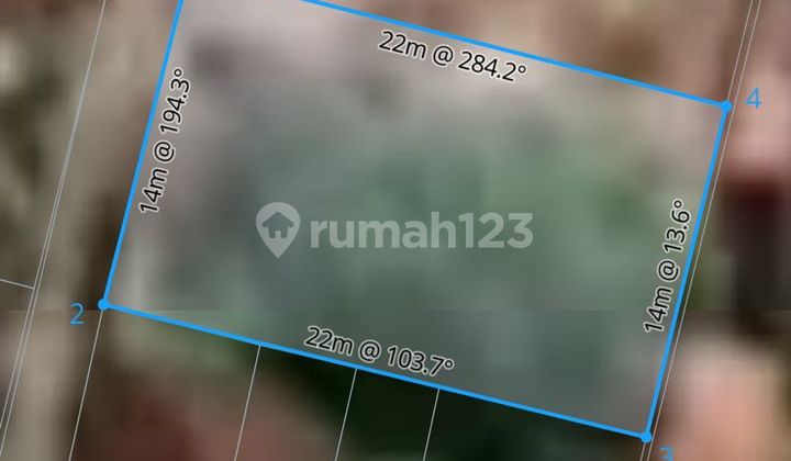 Tanah Langka 400m Ke Pantai Mertasari Sanur Lokasi Strategis