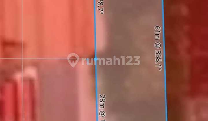 Land 1000 M2 Strategic on Jalan Pidada Ubung Gatsu Barat