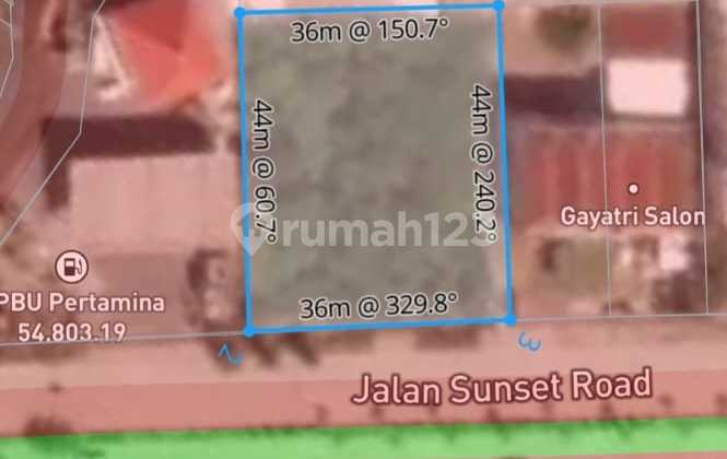 Tanah Di Jalan Utama Sunset Road Seminyak Tanah Di Jalan Utama Sunset Road Seminyak