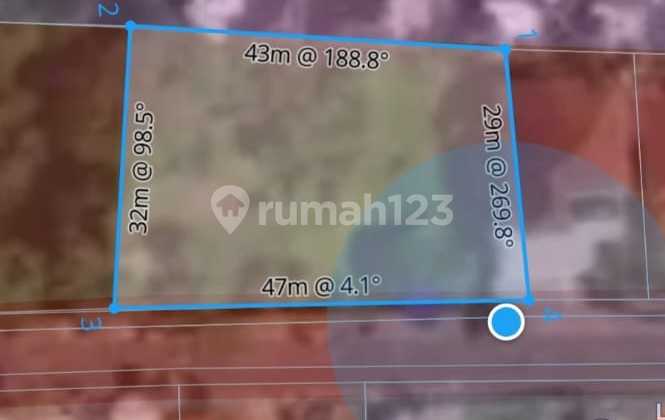 Tanah Komersil 1360m2 Di Jalan Utama Petitenget