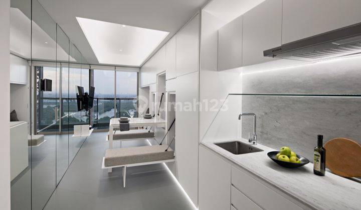 Foto Asli Turun Harga Gold Coast Full Furnished 2 Kamar