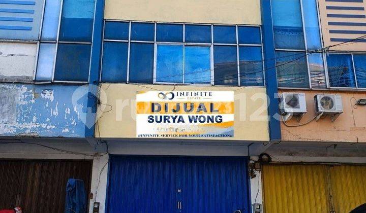 Turun Harga Termurah Ruko Dhi 3,5 Lantai Baru Renov Bisa Kpr 1,8m 1