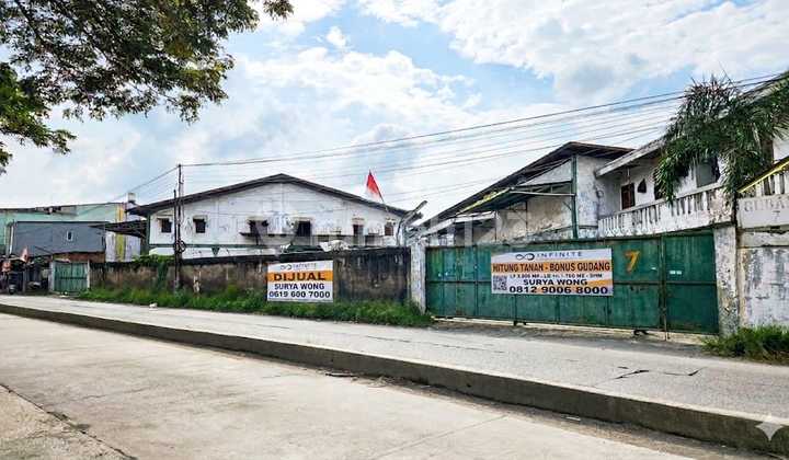 Raya Perancis Tanah Bonus Gudang SHM 2665 M2 Raya Perancis Tanah Bonus Gudang SHM 2665 M2