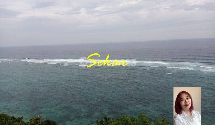 Tanah Kutuh Atas Tebing View Laut Dekat Pantai Batu Barak  1