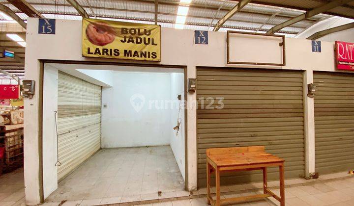 Kios Pasar Modern Paramount Posisi Huk Super Strategis 1