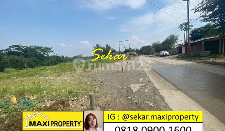 Serius Jual Harga Modal Kavling Komersial Maja Pinggir Jalan Raya 1
