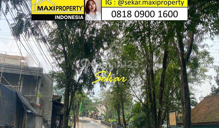 Tanah Muncul Setu Tangerang Selatan Pinggir Jalan Raya Buat Resto 6
