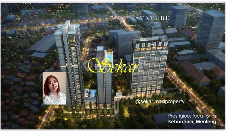 Office Tower Kebon Sirih Jakarta Pusat Dekat Tugu Tani Strategis 1