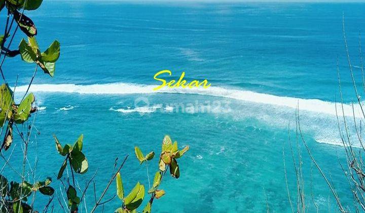 Land Above the Cliffs of Batu Barak Beach Super Cool Super View  2