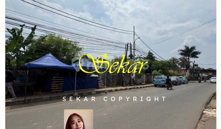 For Sale Murah Tanah Komersial Ciputat Pinggir Jalan Raya Ramai