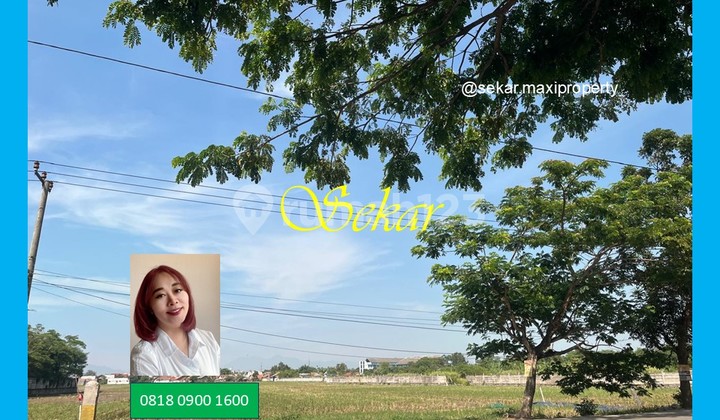 For Sale Tanah Komersial Karawang Barat Pinggir Jalan Raya Besar