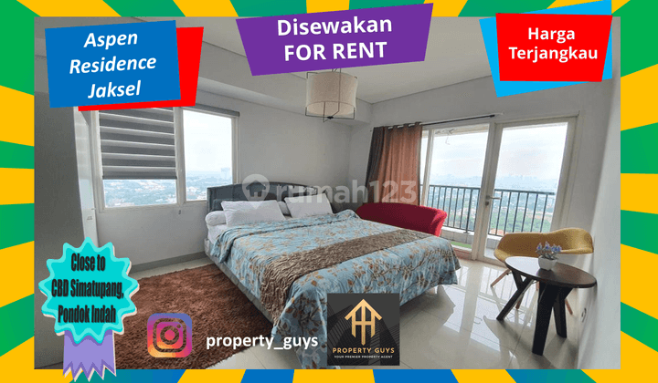 Aspen Residence. 3BR+1, luas 102 - Fatmawati 1