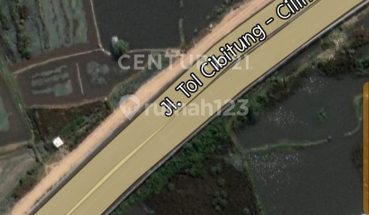LAND 1 HECTARE STRATEGIC LOCATION NEAR CIBITUNG CILINCING TOLL ROAD