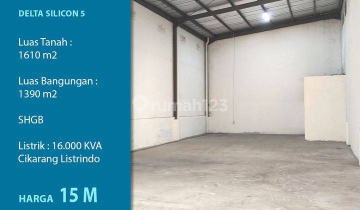 pergudangan 2 lantai delta silikon 5 lippo cikarang 1