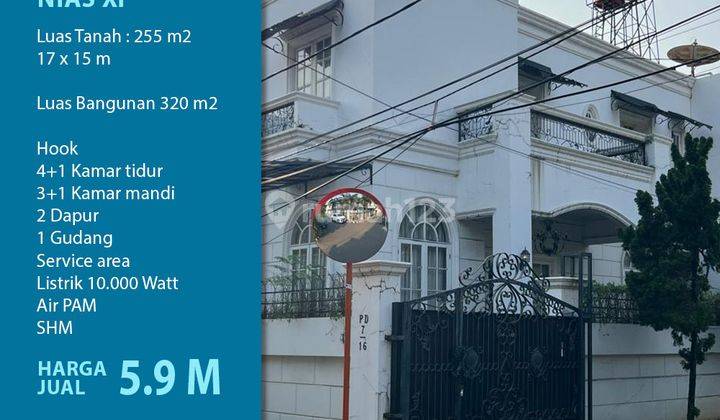 Rumah Hook 2 Lantai di Kelapa Nias Kelapa Gading Jakarta Utara 1