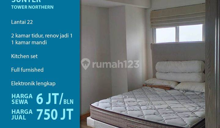 Apartemen Green Lake Sunter Furnished Renov Minimalis 1