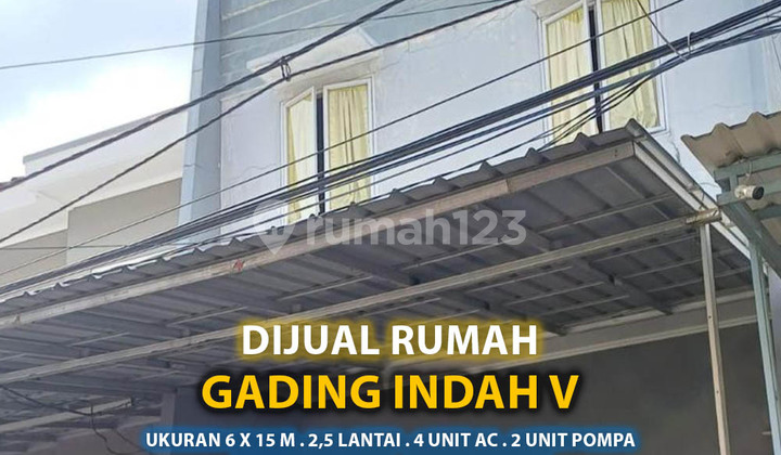 A ready-to-occupy 2.5-story house in Kelapa Gading A ready-to-occupy 2.5-story house in Kelapa Gading