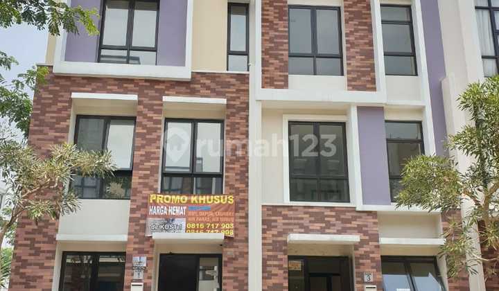 For Rent 3-Story House in Allogio Barat, Gading Serpong