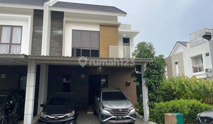 Rumah 2 Lantai Bagus Furnished di Cluster Olive, Bekasi 2