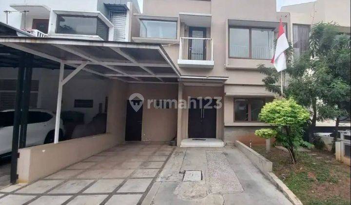 Rumah 2 Lantai Bagus Unfurnished SHM di Cluster Zebrina, Jgc. 1