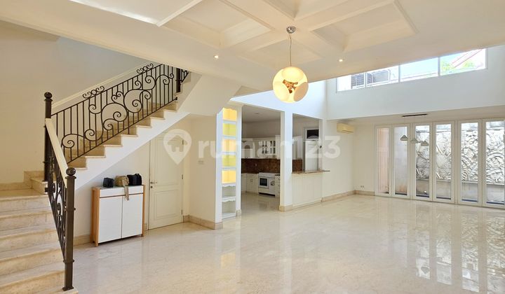 Beautiful house and wide front road in Pondok Indah