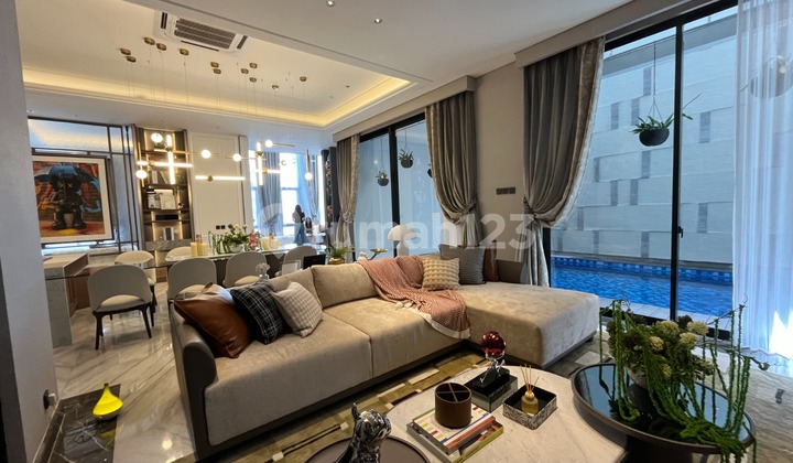 Rumah Baru Termewah Private Pool Grand Island Dkt San Antonio Long Beach Pakuwon City 2