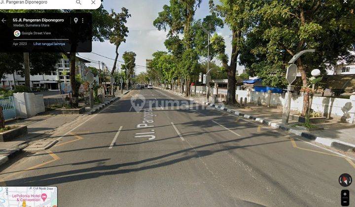 Di Jual Tanah di Jalan Diponegoro, Medan SHM 1.950 m² 1