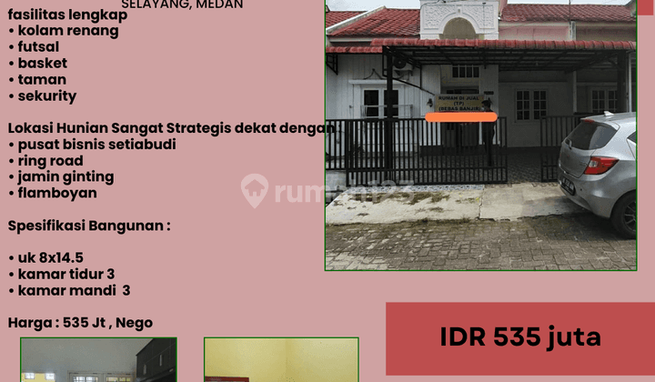 Di jual Rumah Minimalis Kawasan Stella Residance Setia Budi 1