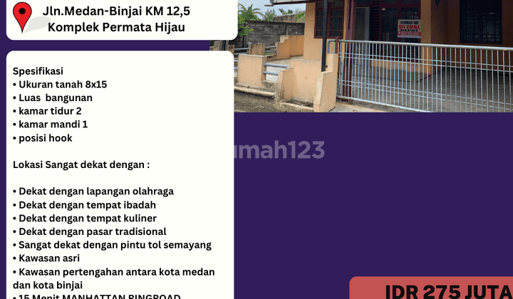 Di Jual Cepat Rumah Cantik Dan Lebar Kom Permata Hijau Blok F 1 1