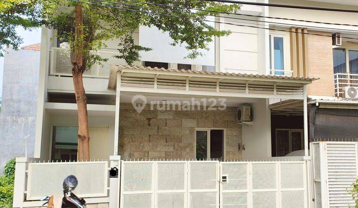 Rumah di Kebonsari Elveka 2 lantai dekat al hikmah 1