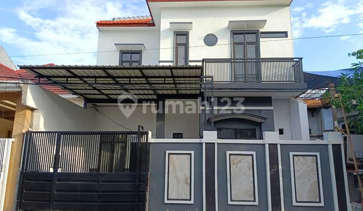 Rumah Minimalis 2 Lt di Deltasari Cluster Waru