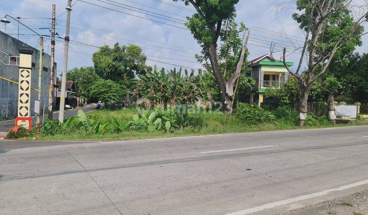 Tanah Strategis 1000m2 Di Jalan Solo Purwodadi Gondangrejo Solo 1