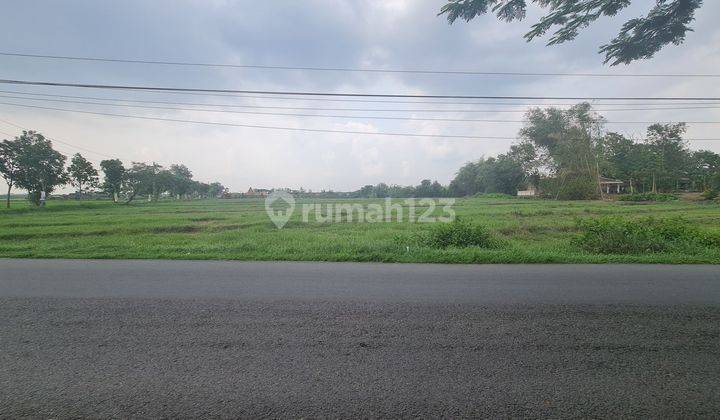 Tanah istimewa di Jalan Raya Waduk Cengklik Boyolali Solo 1