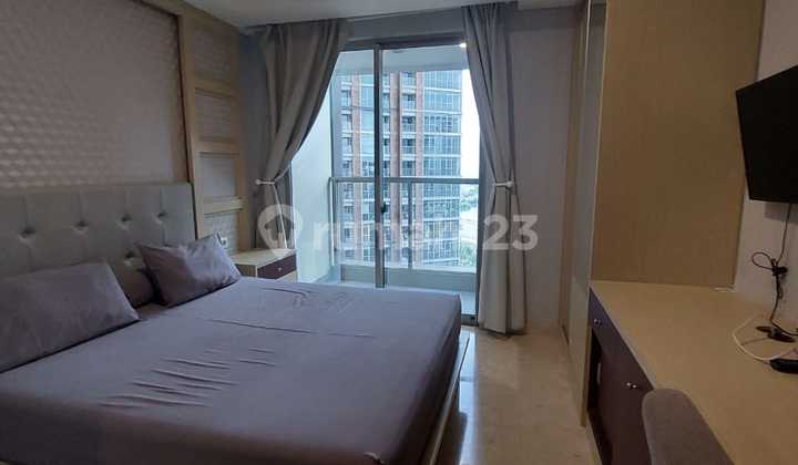 jual cepat apartemen gold coast PIK studio furnish