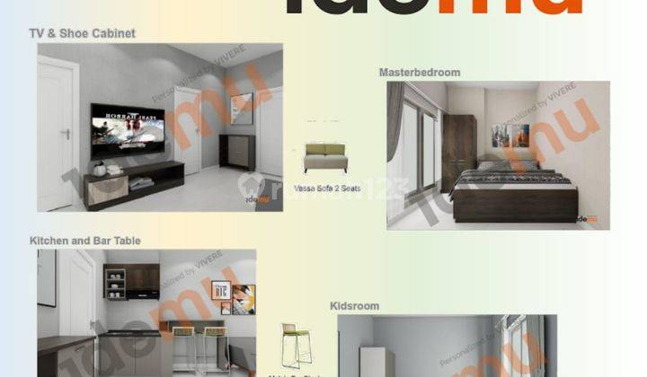 Special Promo 10 Juta Langsung Huni Apartemen Tipe Studio The Springlake View Summarecon Bekasi 14