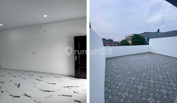 Rumah bangunan baru minimalis lokasi bagus dan strategis 1